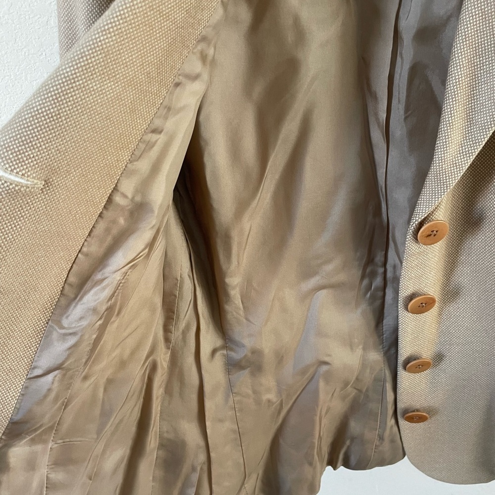 Ralph Lauren Black Label tan blazer - Picture 7 of 10